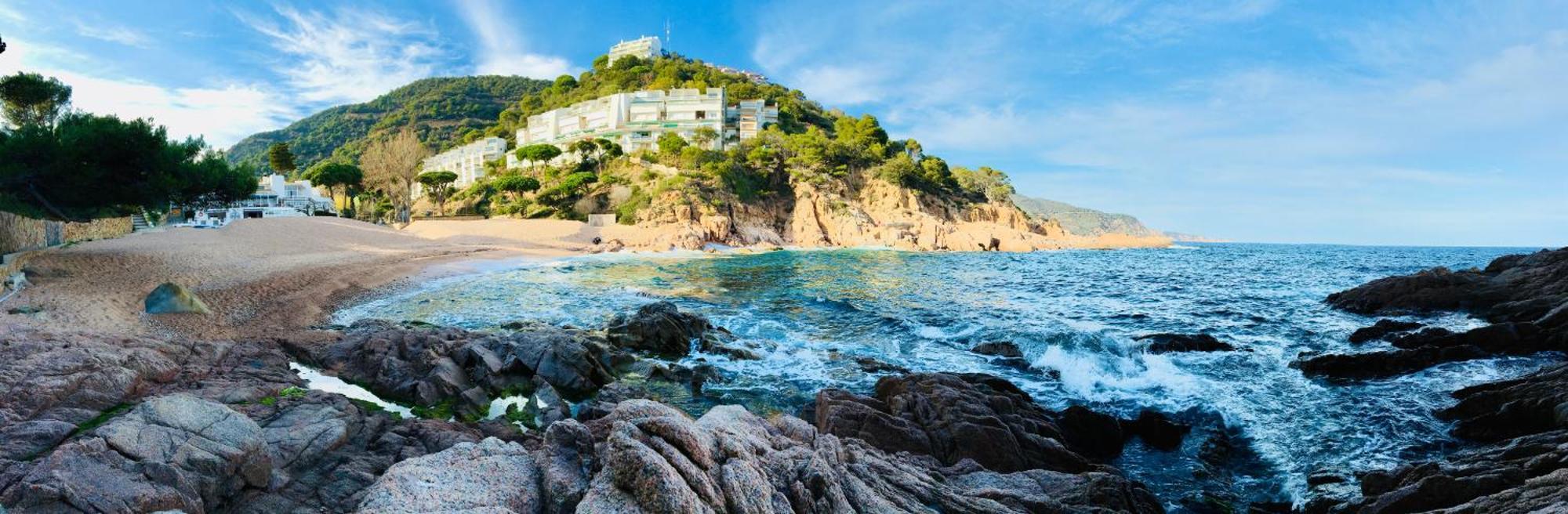 ⭑ Sea Views + Private Beach. What Else? ⭑ Tossa de Mar Luaran gambar